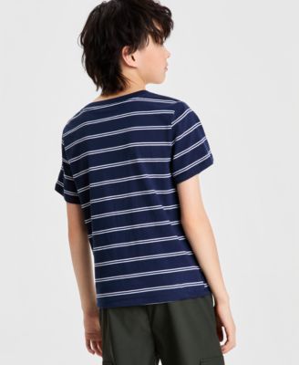 Boys' XS-XL Double Stripe T-Shirt