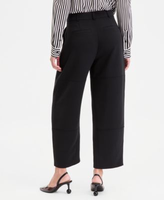 Women's Barrel-Leg Ankle Pants