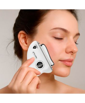 Radiance Renewal Set – Light Gua Sha Tool, Vitamin C Serum & Cooling Ice Roller