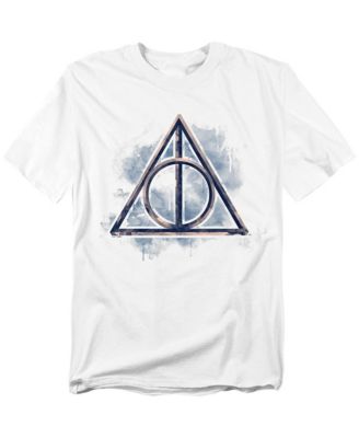 Men's Painted Deathly Hollows Symbol T Shirt