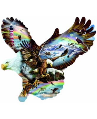 Eagle Eye 1000 piece Jigsaw Puzzle for Adults Special Shape