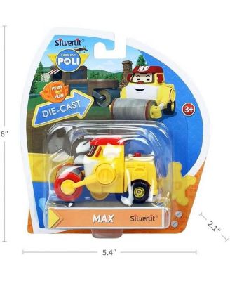Die-Cast Cement Mixer Truck Construction Toy - Max | Early Educational & Role-Play Toys for Toddlers Ages 1+
