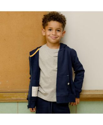 Toddler Fair Trade Organic Cotton Zip-Up Pocket Hoodie