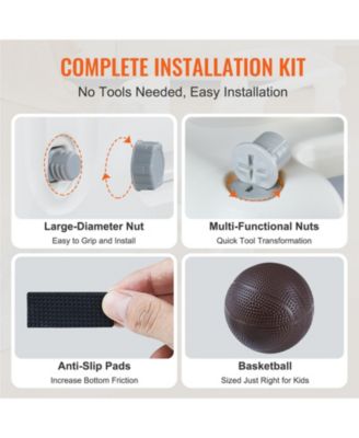 Toddler Slide, Kid Slide for Toddlers with Climbable Ladders & Bus Playhouse, Indoor Outdoor Slide Playset for Kids