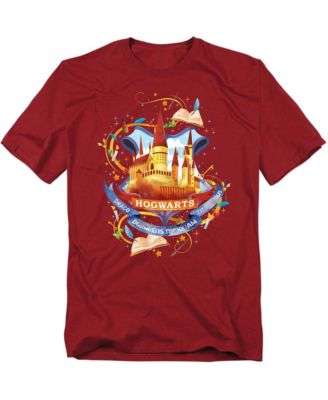 Big & Tall Watercolor Hogwarts Crest T Shirt