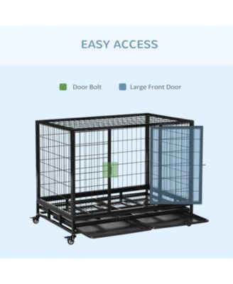 Dog Crate Metal Cage Kennel