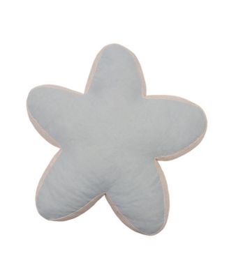 Beaded Sea Star Coastal Embellished Accent Shaped Pillow