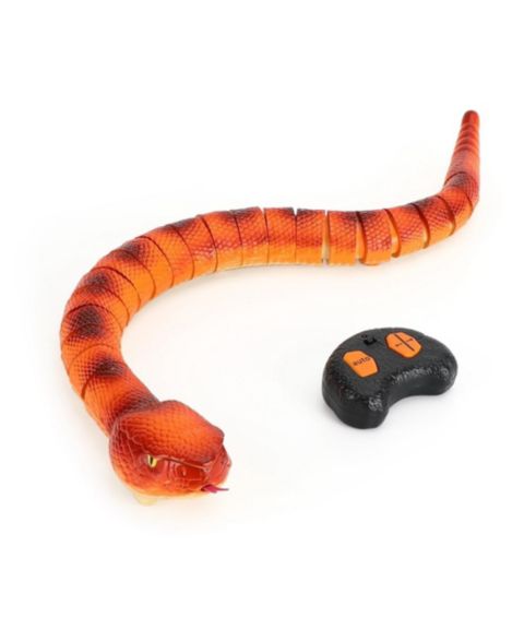 Детская игрушка Bruce & Shark Realistic 2.4GHz Remote Control Snake Toy, цвет: Оранжевый
