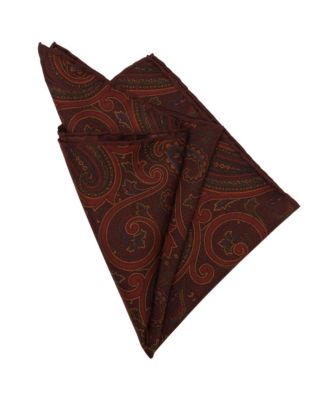 Men's Positano - Double Sided Silk Pocket Square for Men
