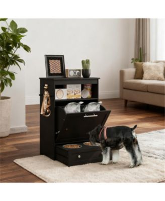 Dog Feeders with Dog Raised Bowls