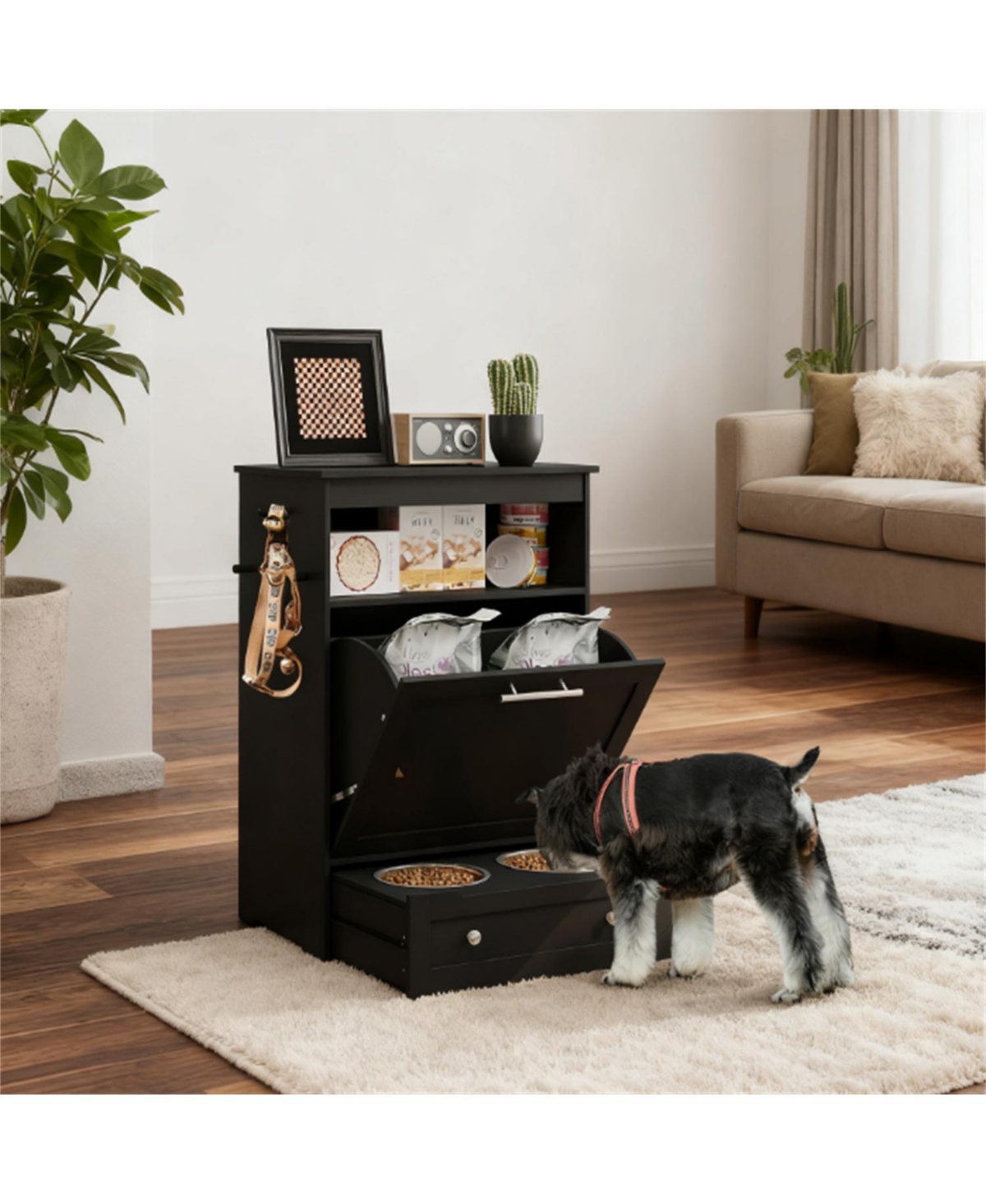 Aostirmotor Dog Feeders with Dog Raised Bowls