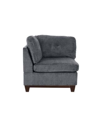 Modular Sectional 9 Piece Set in Chenille Fabric