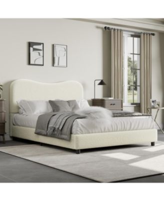 Easy Assembly Queen Size Platform Bed Frame Metal Frame Twin Bed Fame Space Saving, for Living Room, Guest Room - 24