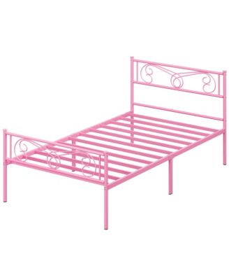 Easy Assembly Twin Size Bed Frames Space Saving, for Living Room, Guest Room