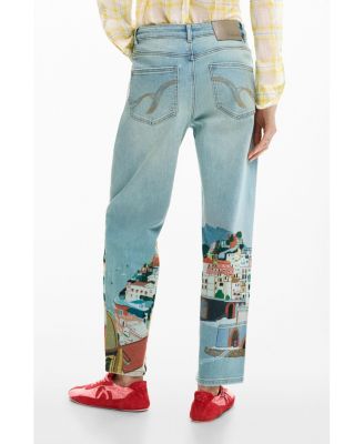 Women's Amalfi denim pants
