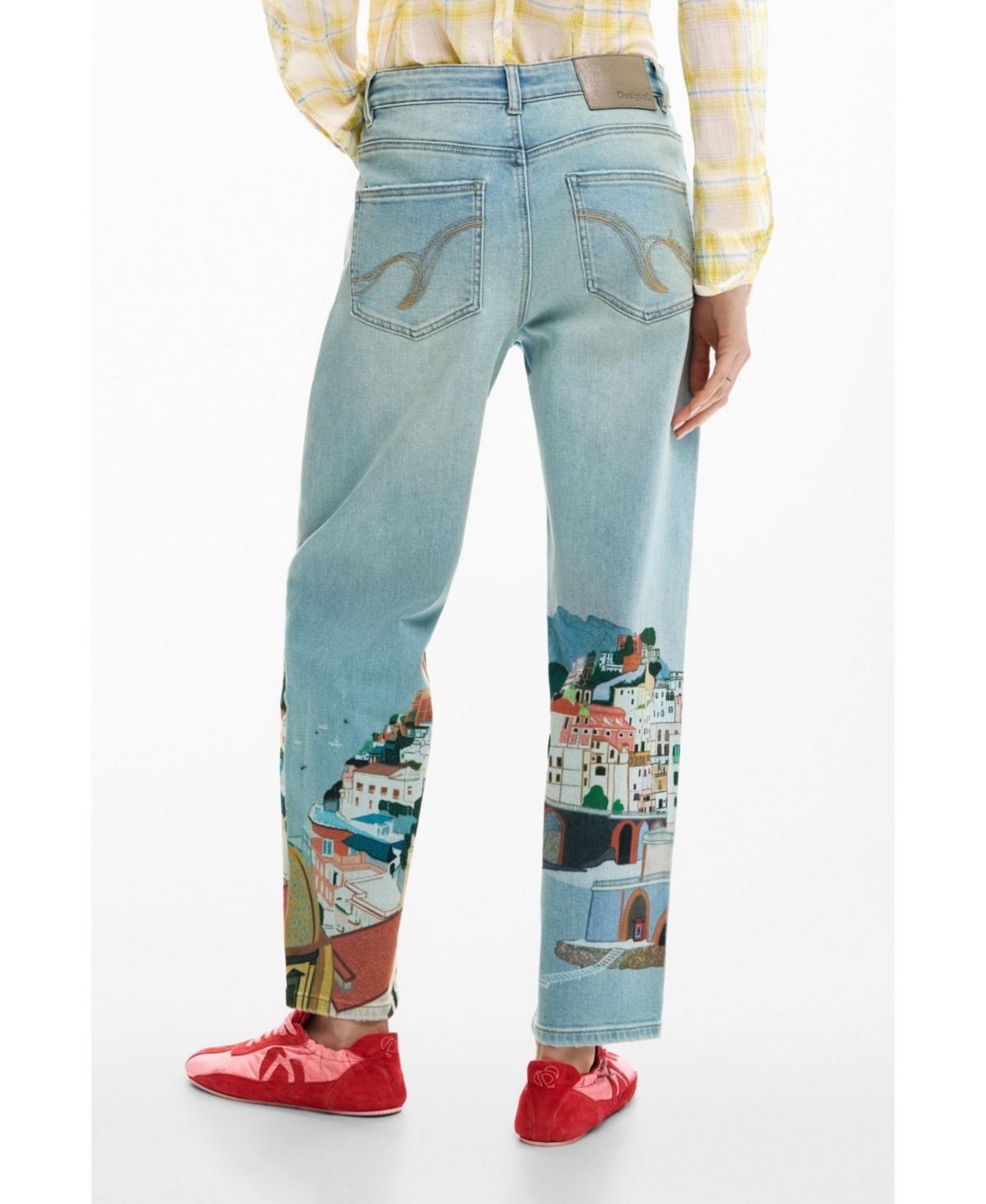 Desigual Women's Amalfi denim pants