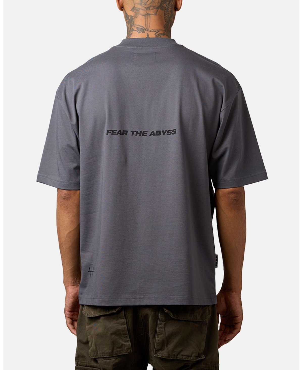Saint Morta Men's Fear The Abyss Patrol T-Shirt Dark Grey