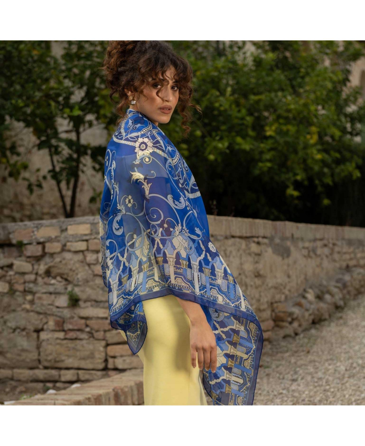 Elizabetta Natalia - Silk Scarf/Shawl for Women