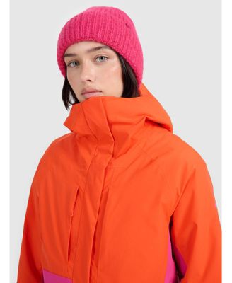 Women's ski jacket membrane 8000 - orange