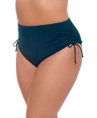 Women's S3 Smoothing Cinch Adjustable High-Waist Swimsuit Bikini Bottoms