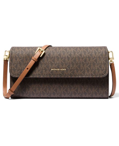 Женская сумка Michael Kors Jet Set East West Phone Extra Large Crossbody, цвет: Коричневый