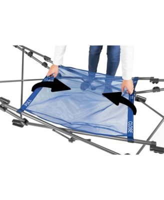 Outdoor/Indoor Full-Sized Portable Folding Hammock, Blue