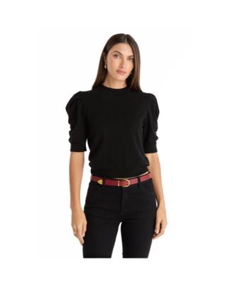 Women's Sylvie Knit Top - Black