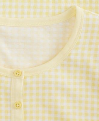 Women's Cotton Essential Short-Sleeve Henley Sleepshirt