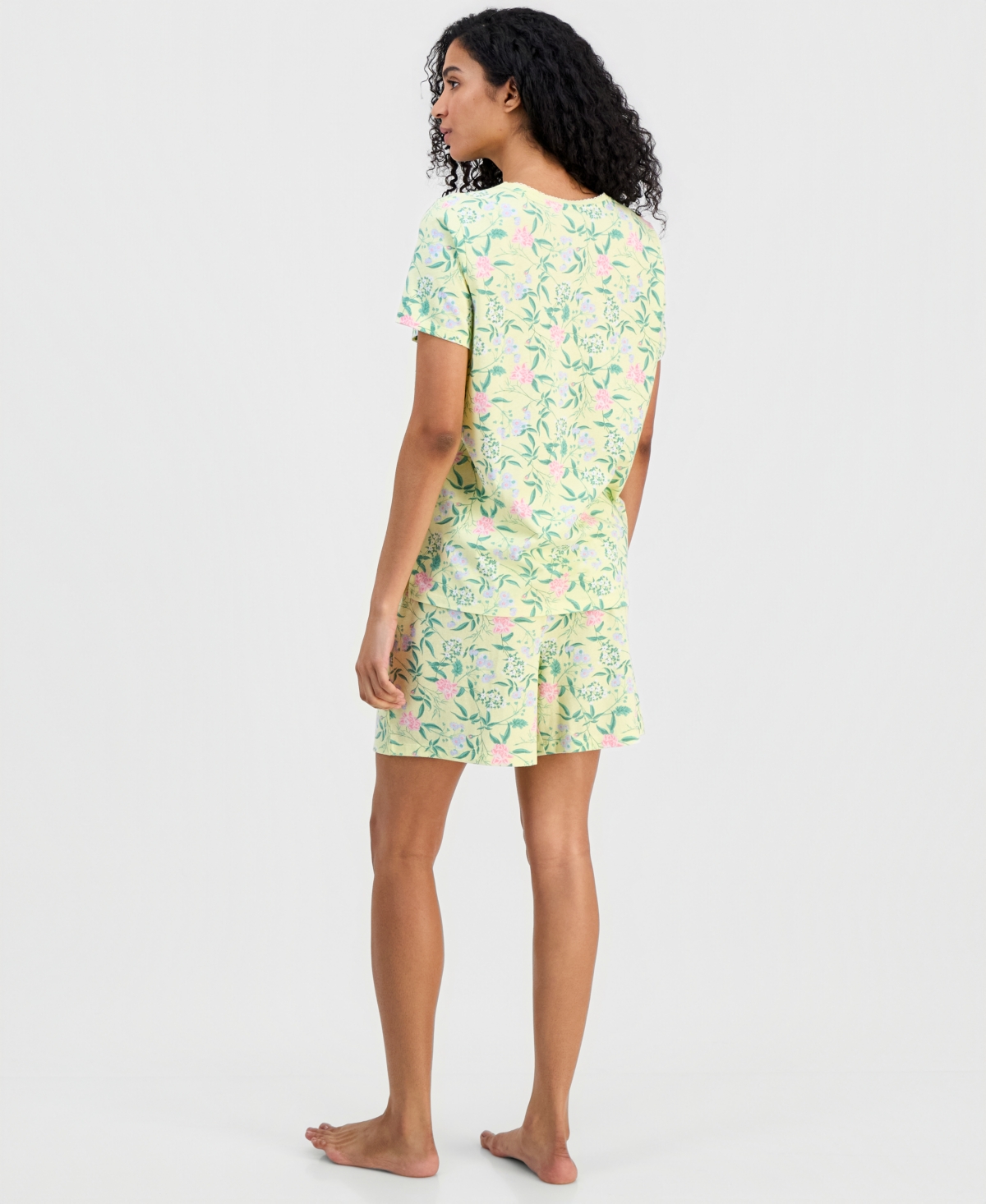 Charter Club Women's Short-Sleeve Pajamas Set, Created for Macy's