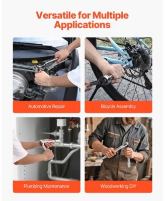 18-Pc 1/2" Metric Socket Set, 10–27mm, CR-V Steel, Chrome Finish, Case.