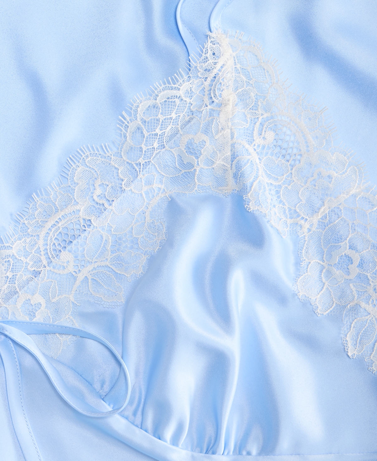 I.n.c. International Concepts Women's Satin Lace Gown, Macy's Exclusive