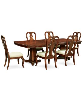 macy's bordeaux dining set