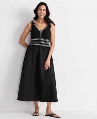 Women's Duet Vneck Sweater Dress