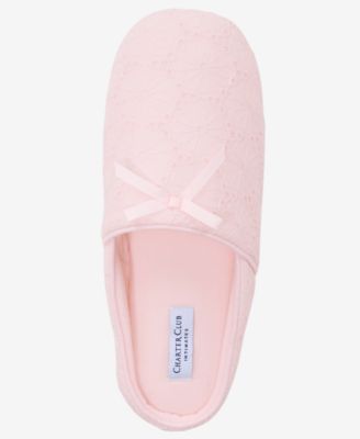 Women's Eyelet Round Toe Slippers