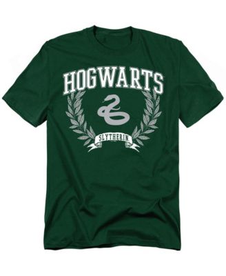 Men's Slytherin Hogwarts Leaves T Shirt