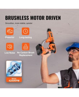 20V Max Auto-Feed Drywall Screw Gun, 4200RPM Brushless Collated Screwgun Kit with 2 Batteries, Charger, Tool Bag & Belt Clip