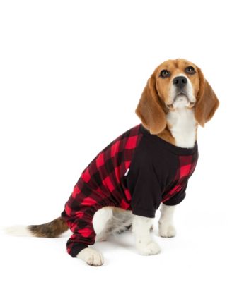 Dog Cotton Plaid Holiday Pajamas