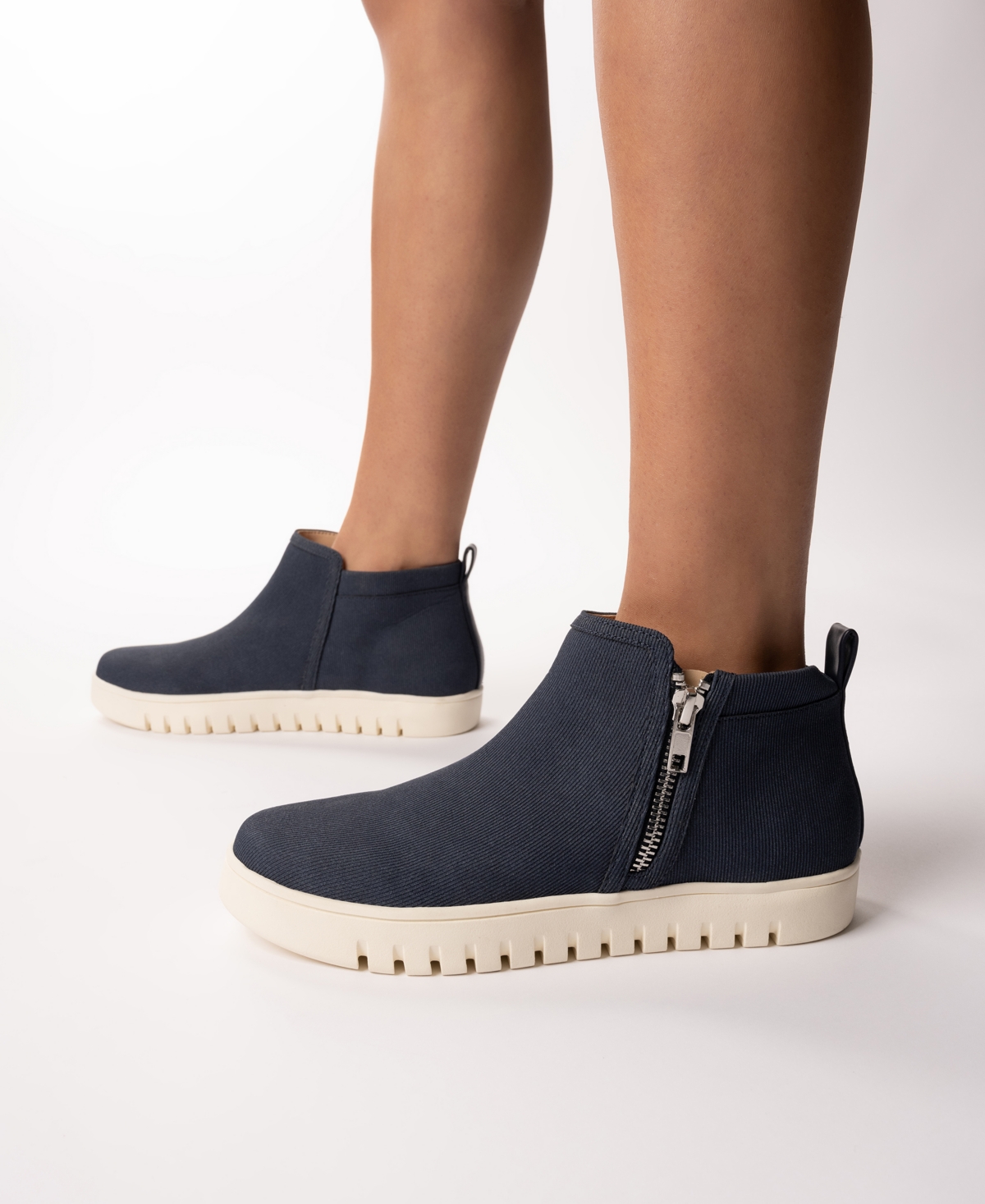 Journee Collection Women's Alita Comfort Ankle Sneaker Booties