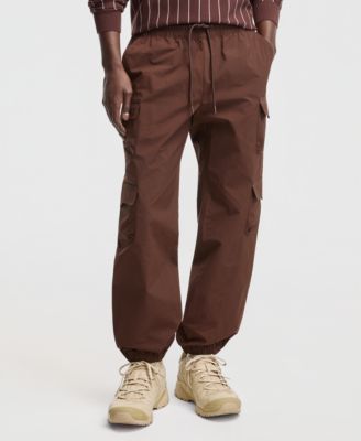 Men's Nylon Cargo Joggers