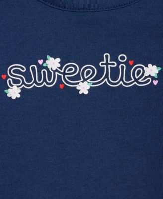 Toddler Girls' 2T-4T Mix and Match Sweetie Graphic T-Shirt