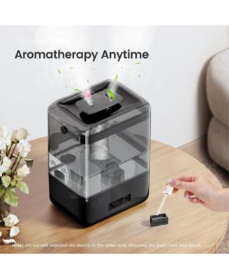 Smart Humidifier with App & Voice Control, 6L Cool Mist Humidifiers with Essential Oil Diffuser, 7 Color NightLight for Bedroom Home