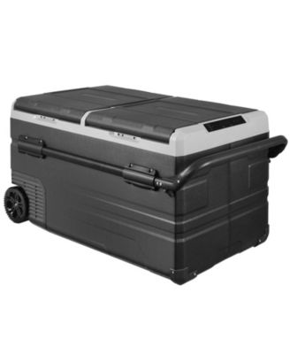 115L Dual Zone Portable Car Refrigerator Freezer, Compressor Cooler for Car or Home