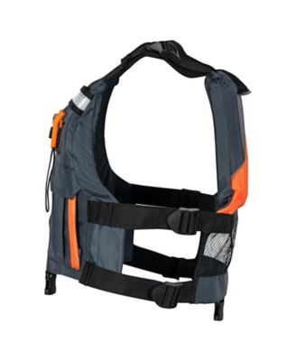 Life Vest for Watersports (PFD), Waterproof Nylon, 80N Buoyancy, Life Jacket for Fishing Kayaking Surfing, Men and Women
