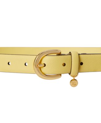Charm Leather Belt