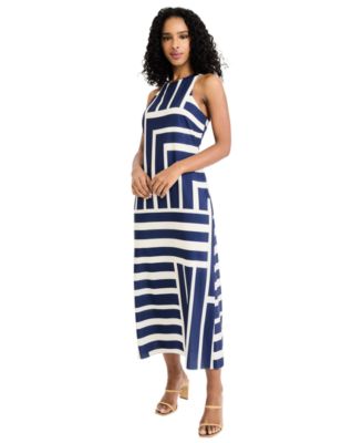 Women's Crewneck Midi Dress