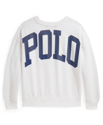 Girls' 7-16 Logo Crewneck Sweatshirt