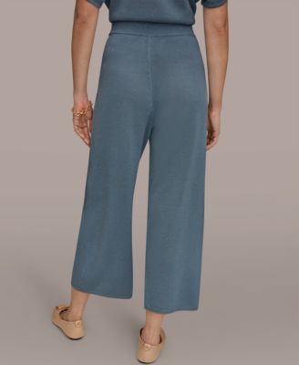 Women's Wide Leg Sequin Pull-On Pants