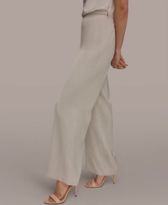 Women's Wide Leg Pull-On Pants