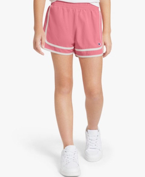 Champion Girls' 7-16 Two-Tone Varsity Pull-On Shorts