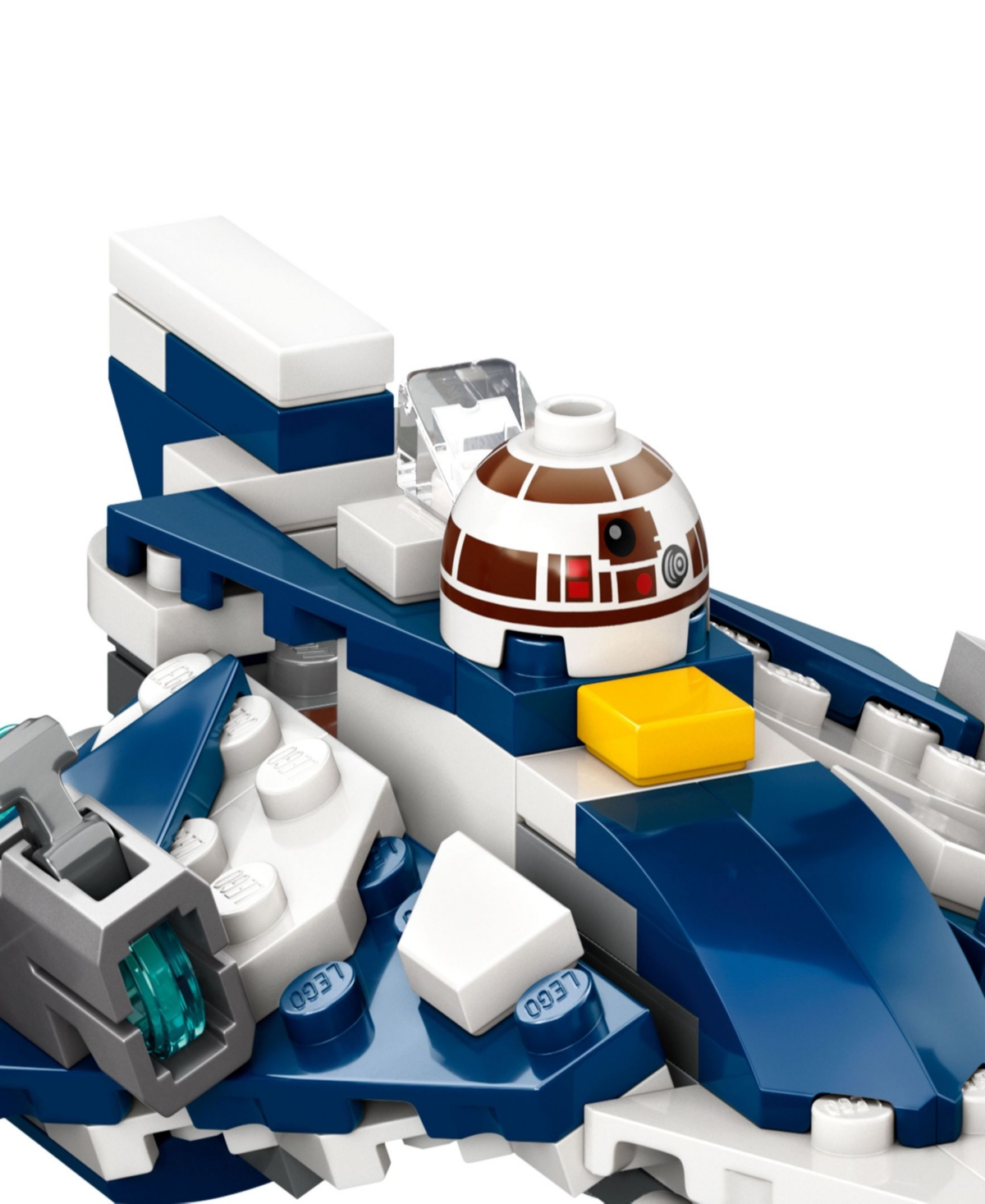 Lego Star Wars Plo Koon's Jedi Starfighter Microfighters 75400, 89 Pieces